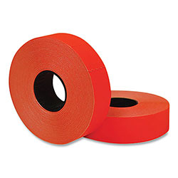 Garvey® Two-Line Pricemarker Labels, Red, 1,750 Labels/Roll, 2 Rolls/Pack