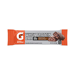 Gatorade Recover Chocolate Chip Whey Protein Bar, 2.8 oz Bar, 12 Bars/Box