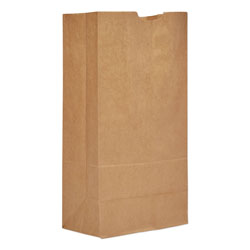 GEN Grocery Paper Bags, 50 lbs Capacity, #20, 8.25 inw x 5.94 ind x 16.13 inh, Kraft, 500 Bags