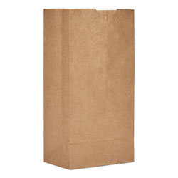 GEN Grocery Paper Bags, 50 lbs Capacity, #4, 5 inw x 3.13 ind x 9.75 inh, Kraft, 500 Bags