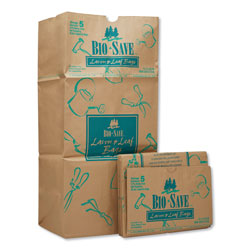GEN Lawn and Leaf Bags, 30 gal, 16 in x 35 in, Kraft, 50 Bags