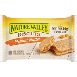 General Mills Biscuits, Peanut Butter, 1.35 oz Packet, 16/Box