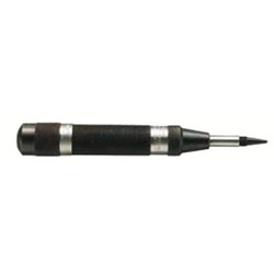 General Tools Heavy-Duty Steel Automatic Center Punch, 6 in, .083 in tip, Steel