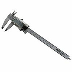 General Tools Digital/Fraction Electronic Caliper, 0-8 in, Stainless Steel