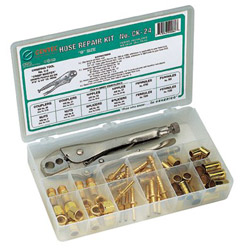 Gentec Hose Repair Kits, Includes Splicers, Crimping Tool, Couplers, Nuts, Nipples