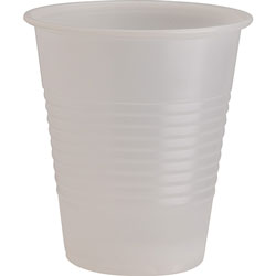 Genuine Joe 12 Oz Cold Plastic Cups, Clear, Pack of 1000