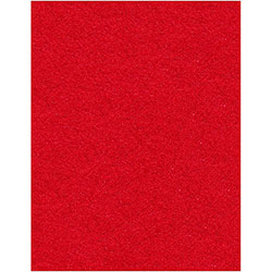 Genuine Joe Buffing Floor Pad - 5/Carton - Red