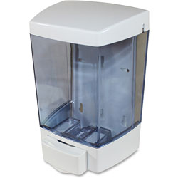 Genuine Joe Liquid Soap Dispenser, 46oz, 1.6 in x 5.5 x 4.3 in, White