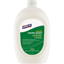 Genuine Joe Lotion Soap - 3.12 lb - Bottle Dispenser - Hand, Skin - White - Anti-irritant - 1 Each