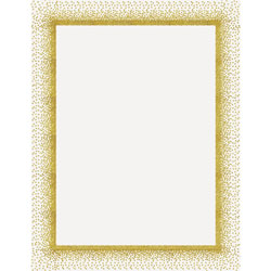 Geographics Confetti Gold Design Poster Board, Fun and Learning, Project, Sign, Display, Art, 28 in x 22 in, Confetti Gold Design, 25/Carton, Yellow