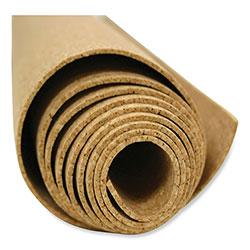 Ghent MFG 1/4 Natural Cork Roll, 96 x 48, Tan Surface