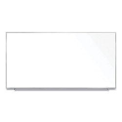 Ghent MFG Magnetic Porcelain Whiteboard with Aluminum Frame, 120.59 x 60.47, White Surface, Satin Aluminum Frame