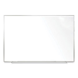 Ghent MFG Non-Magnetic Whiteboard with Aluminum Frame, 48.63 x 48.47, White Surface, Satin Aluminum Frame