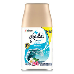 Glade Automatic Air Freshener, Aqua Waves, 6.2 oz, 4/Carton