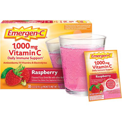 GlaxoSmithKline Raspberry Vitamin C Drink Mix - For Immune Support - Fruit, Raspberry - 1 / Each