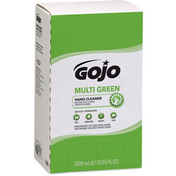 Gojo Hand Cleaning System, MultiGreen, 2000 Milliliters