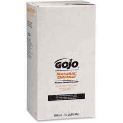 Gojo NATURAL ORANGE Pumice Hand Cleaner, 1.3 gal