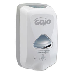 Gojo TFX Touch-Free Automatic Foam Soap Dispenser, 1200 mL, 4.1" x 6" x 10.6", Gray (GOJ274012)