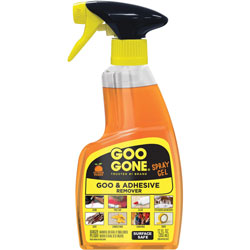 Goo Gone® Spray Gel, 12oz., 6/CT, Orange