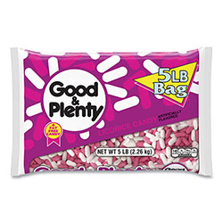 Good & Plenty Licorice Candy, 5 lb Bag