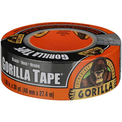 Gorilla Glue Black Tape - 30 yd Length x 1.88 in Width - 1 / Each - Black