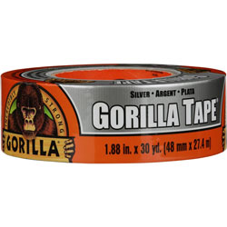 Gorilla Glue Tape - 30 yd Length x 1.88 in Width - 1 / Each - Silver