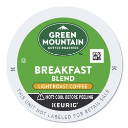 Green Mountain Breakfast Blend Coffee K-Cup Pods, 24/Box