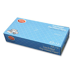 Handy Wacks Interfolded Dry Waxed Paper, 10.75 x 12, 500 Box, 12 Boxes/Carton