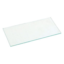 Harris™ Plain Glass Protective Shields, 2 in x 4 1/4 in, Glass