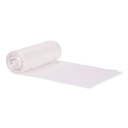 Heritage Bag Eco Blend Max Can Liners, 60 gal, 0.8 mil, 38 in x 58 in, Clear, 20 Bags/Roll, 5 Rolls/Carton