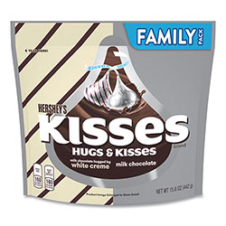 Hershey's® KISSES and HUGS Family Pack Assortment, 15.6 oz Bag, 3 Bags/Pack