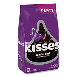 Hershey's® KISSES Special Dark Chocolate Candy, Party Pack, 32.1 oz Bag