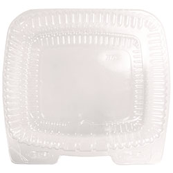 Handi-Foil Handi-Lock Single Compartment Food Container, 12 oz, 8.63 x 2.75 x 5.25, Clear, Plastic, 500/Carton