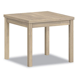 Hon 80000 Laminate Occasional End Table, Rectangular, 24w x 20d x 20h, Kingswood Walnut