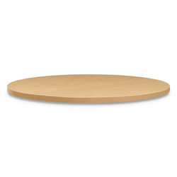 Hon Between Round Table Tops, 30 in Dia., Natural Maple