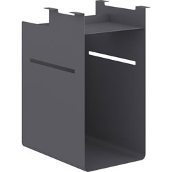 Hon Fuse Undermount Cubby - Modern - 10 in x 15 in Depth x 20 in, - Charcoal, Gray