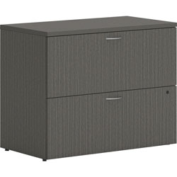 Hon Lateral File,2-Drawer,Removable Top,36 inx20 inx29 in ,Slate Teak