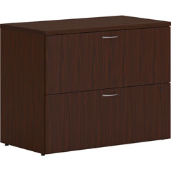 Hon Lateral File, 2-Drawer, Removable Top, 36 inx20 inx29 in , Mahogany