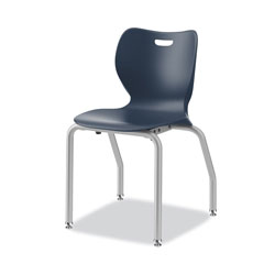 Hon SmartLink Four-Leg Chair, 19.5 in x 19.63 in x 31 in, Regatta Seat, Regatta Base, 4/Carton