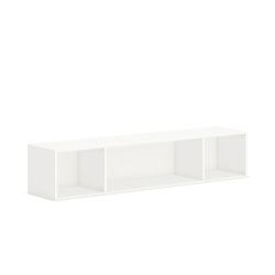 Hon Storage, Wall-mounted, Open, 66 inx14 inx13-1/2 in , Simply White