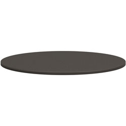 Hon Top, Round, f/Mod Conference Table, 48 inDia, Slate Teak