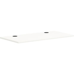 Hon Worksurface, Rectangle, 48 inx24 in , Simply White