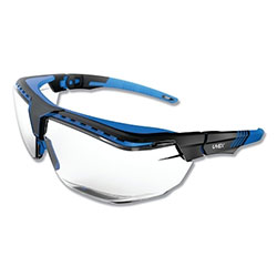 Honeywell Avatar™ OTG Safety Glasses, Gray, Polycarbonate, Anti-Reflective Lens, Blue/Black