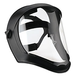 Honeywell Bionic® Face Shield with Hard Hat Adapter, Anti-Fog/Hardcoat, Clear