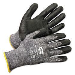 Honeywell NorthFlex Light Task Plus 5 Coated Gloves, Large, Black/Gray