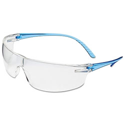 Honeywell SVP 200 Series Eyewear, Clear Lens, Anti-Fog, Blue Frame