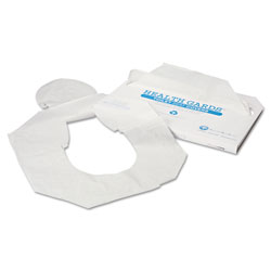 Hospeco Health Gards Toilet Seat Covers, Half-Fold, White, 250/Pack, 4 Packs/Carton (HOSHG-1000)