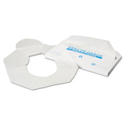 Hospeco Health Gards Toilet Seat Covers, Half-Fold, White, 250/Pack, 10 Boxes/Carton (HOSHG-2500)