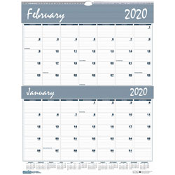 House Of Doolittle Wall Calendar, 1PP2M, 12Mth, Jan-Dec, 20 inx26 in, BE/GY
