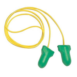 Howard Leight Max Lite® Disposable Earplugs, Foam, Green, Corded